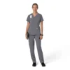 Force Cross-Flex Flex-Panel-Scrub-Oberteil mit V-Ausschnitt für Damen