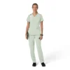 Force Cross-Flex Flex-Panel-Scrub-Oberteil mit V-Ausschnitt für Damen