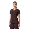Force Cross-Flex Flex-Panel-Scrub-Oberteil mit V-Ausschnitt für Damen