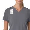 Force Cross-Flex Flex-Panel-Scrub-Oberteil mit V-Ausschnitt für Damen