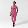 Force Cross-Flex Flex-Panel-Scrub-Oberteil mit V-Ausschnitt für Damen