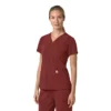 Force Cross-Flex Flex-Panel-Scrub-Oberteil mit V-Ausschnitt für Damen