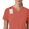 Force Cross-Flex Flex-Panel-Scrub-Oberteil mit V-Ausschnitt für Damen