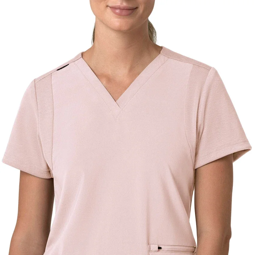 Force Cross-Flex Flex-Panel-Scrub-Oberteil mit V-Ausschnitt für Damen