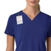 Force Cross-Flex Flex-Panel-Scrub-Oberteil mit V-Ausschnitt für Damen