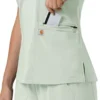 Force Cross-Flex Flex-Panel-Scrub-Oberteil mit V-Ausschnitt für Damen