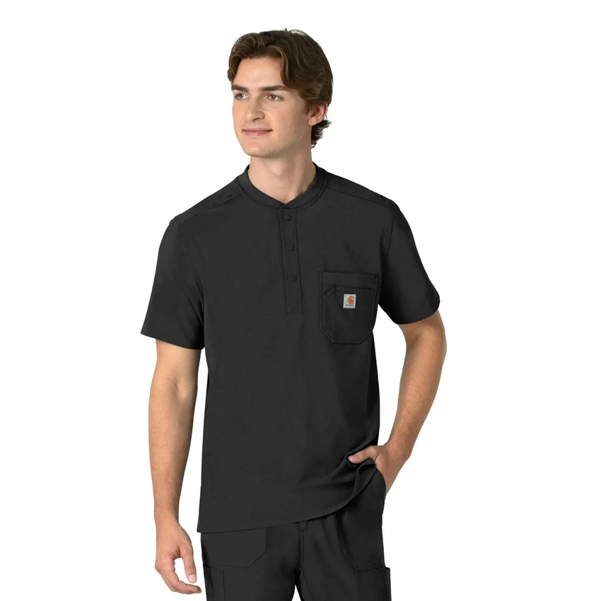 Force Cross-Flex Henley-Scrub-Oberteil für Herren