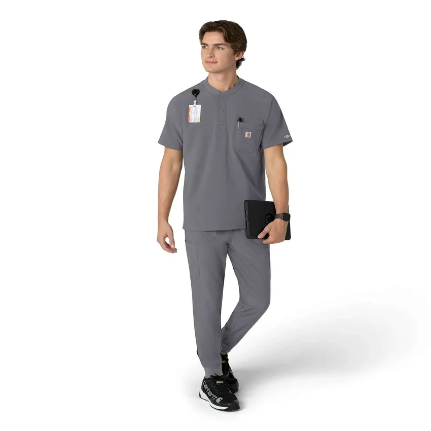 Force Cross-Flex Henley-Scrub-Oberteil für Herren