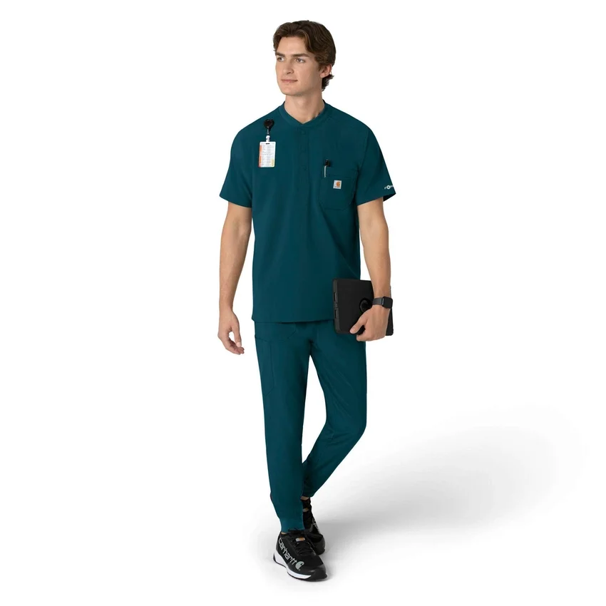 Force Cross-Flex Henley-Scrub-Oberteil für Herren
