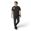 Force Cross-Flex Henley-Scrub-Oberteil für Herren