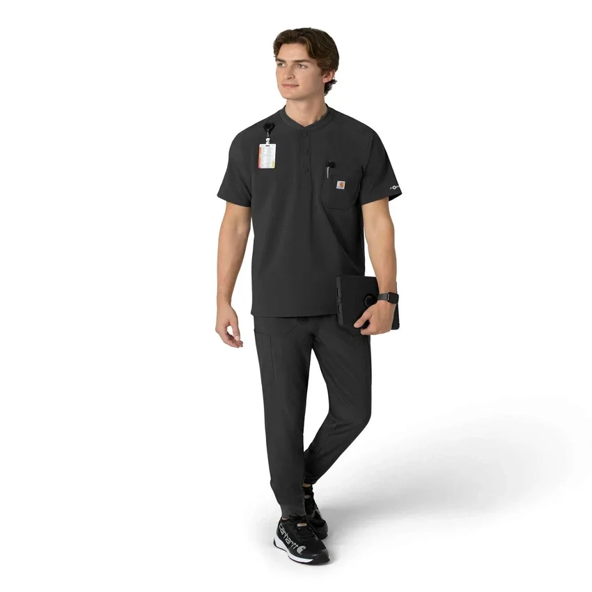 Force Cross-Flex Henley-Scrub-Oberteil für Herren