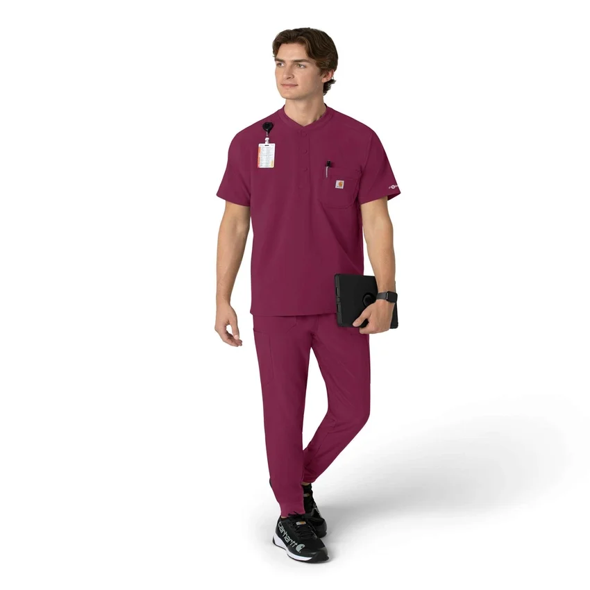 Force Cross-Flex Henley-Scrub-Oberteil für Herren