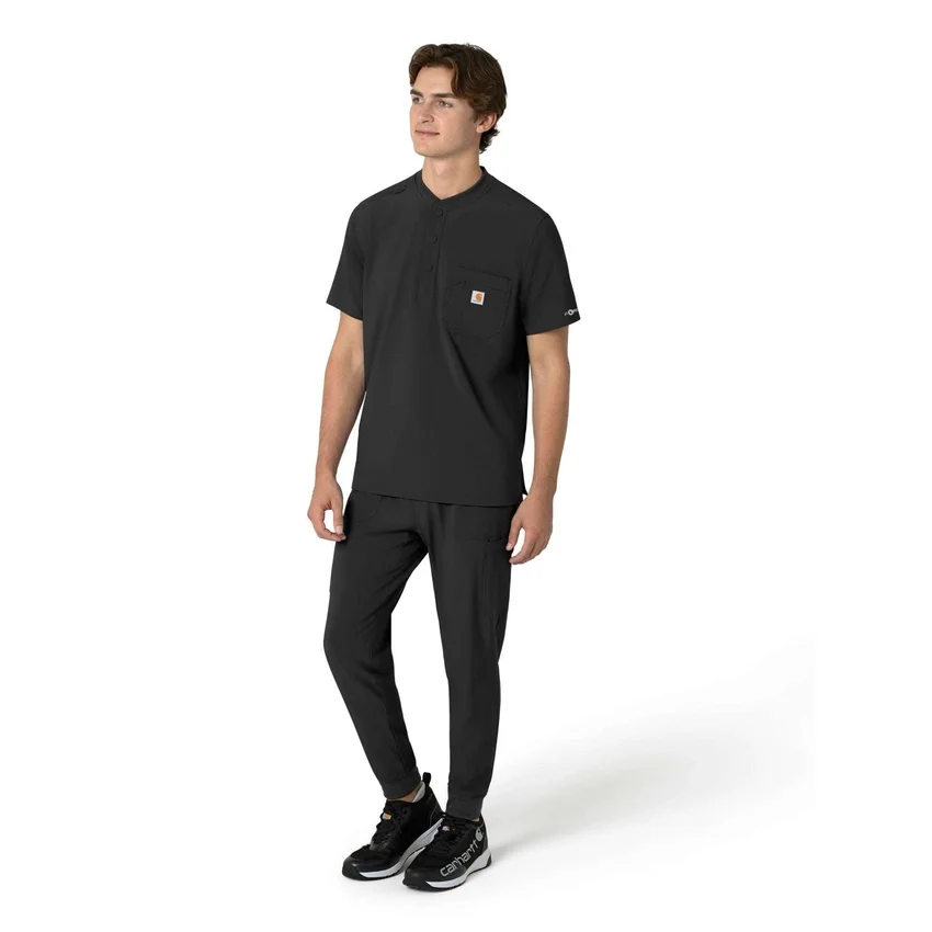 Force Cross-Flex Henley-Scrub-Oberteil für Herren