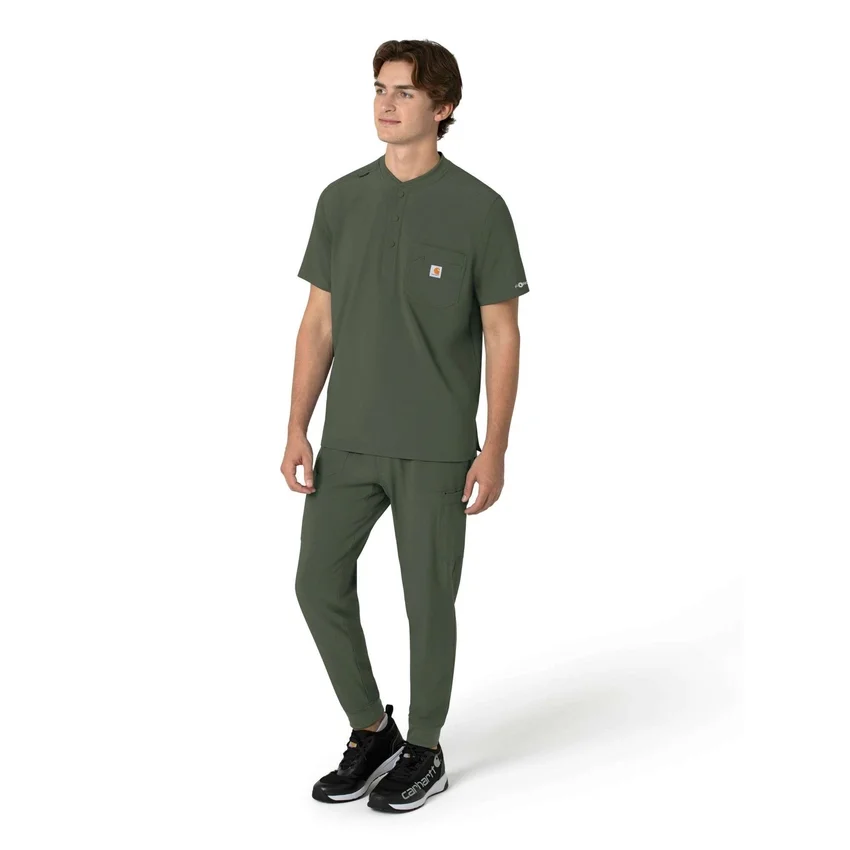 Force Cross-Flex Henley-Scrub-Oberteil für Herren