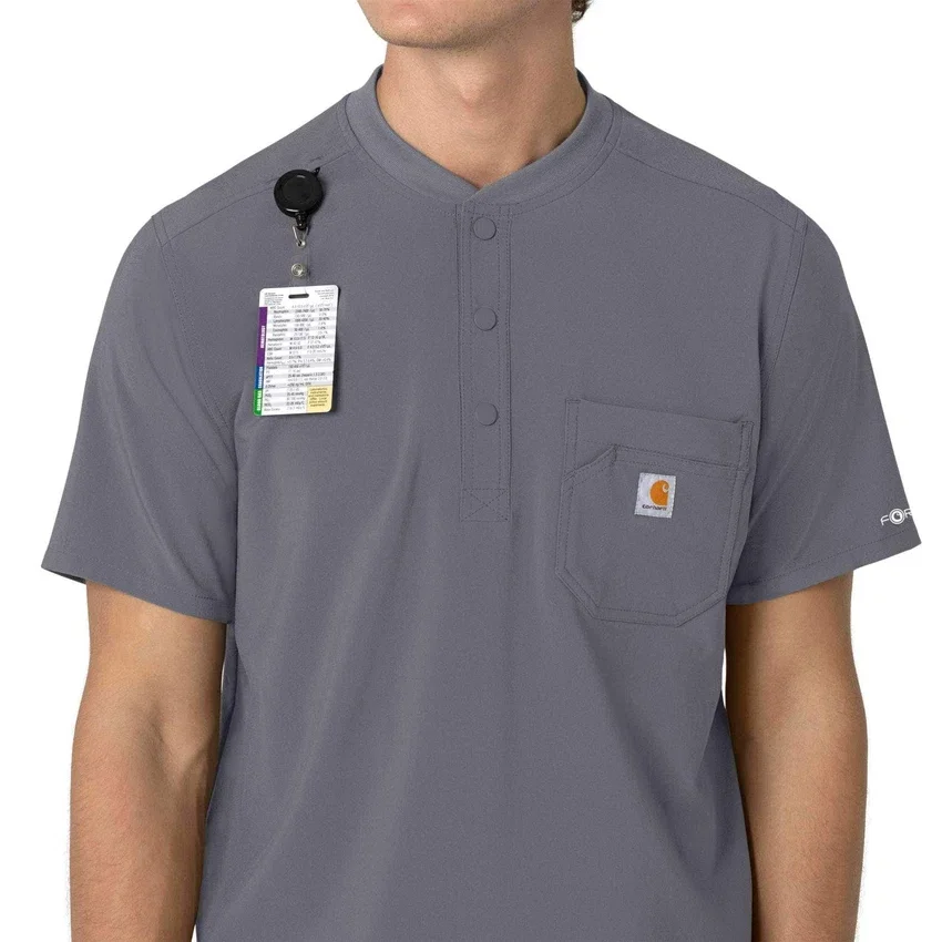 Force Cross-Flex Henley-Scrub-Oberteil für Herren