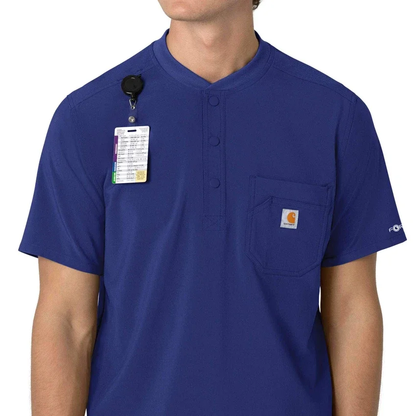 Force Cross-Flex Henley-Scrub-Oberteil für Herren