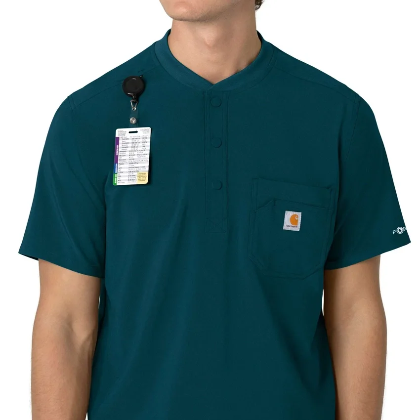 Force Cross-Flex Henley-Scrub-Oberteil für Herren