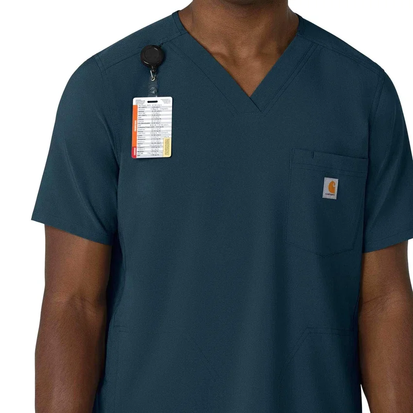 Force Cross-Flex Herren-Operationshemd mit V-Ausschnitt