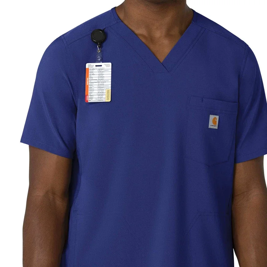 Force Cross-Flex Herren-Operationshemd mit V-Ausschnitt