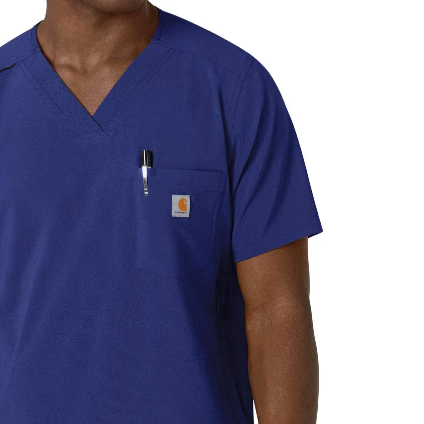 Force Cross-Flex Herren-Operationshemd mit V-Ausschnitt