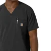 Force Cross-Flex Herren-Operationshemd mit V-Ausschnitt