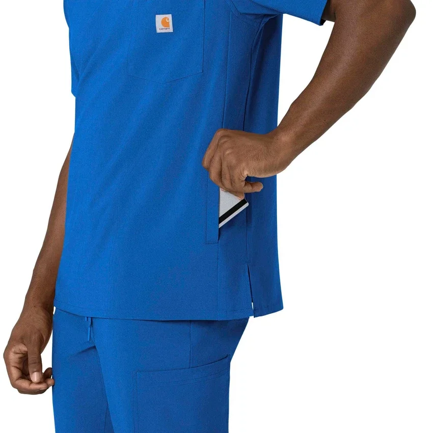 Force Cross-Flex Herren-Operationshemd mit V-Ausschnitt