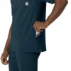 Force Cross-Flex Herren-Operationshemd mit V-Ausschnitt