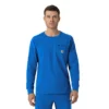 Force Cross-Flex Langarm-Scrub-Oberteil mit Rundhalsausschnitt