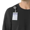 Force Cross-Flex Langarm-Scrub-Oberteil mit Rundhalsausschnitt