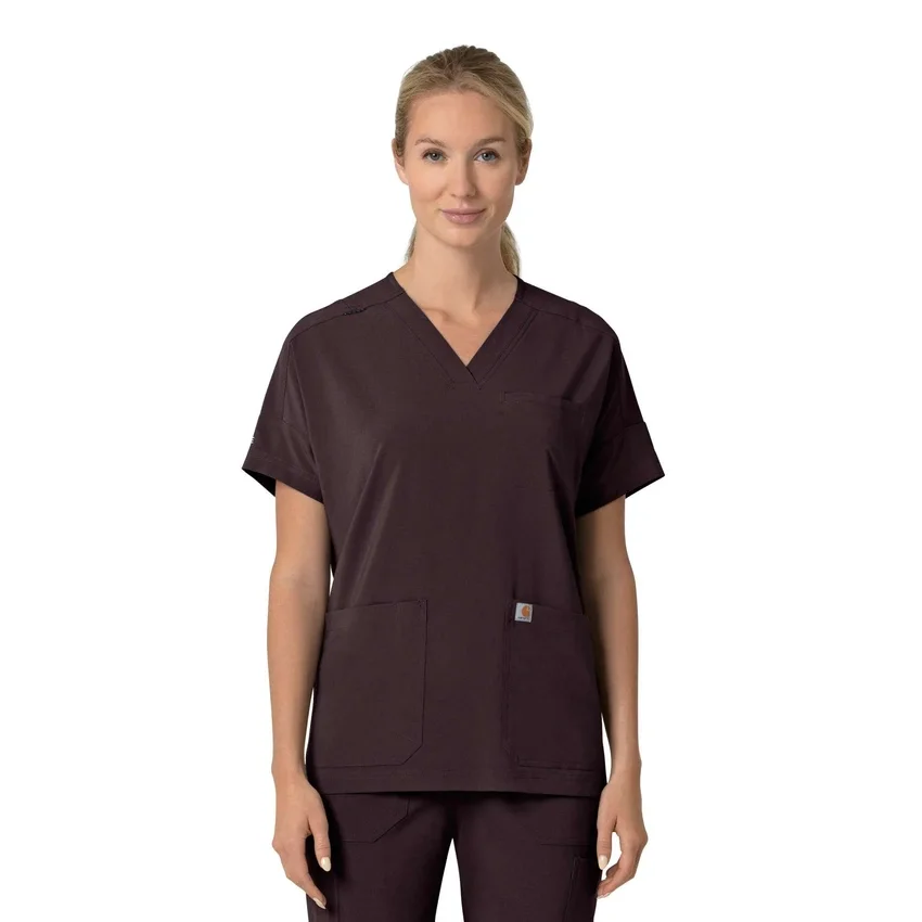 Force Cross-Flex Oversized-Obershirt mit V-Ausschnitt für Damen
