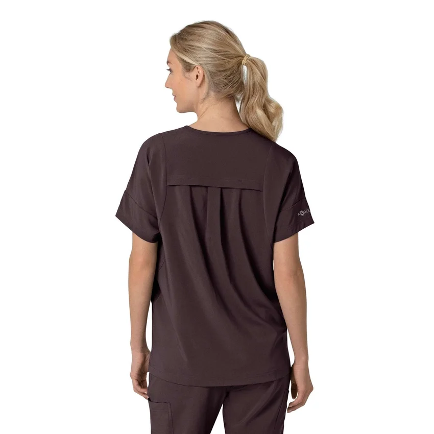 Force Cross-Flex Oversized-Obershirt mit V-Ausschnitt für Damen