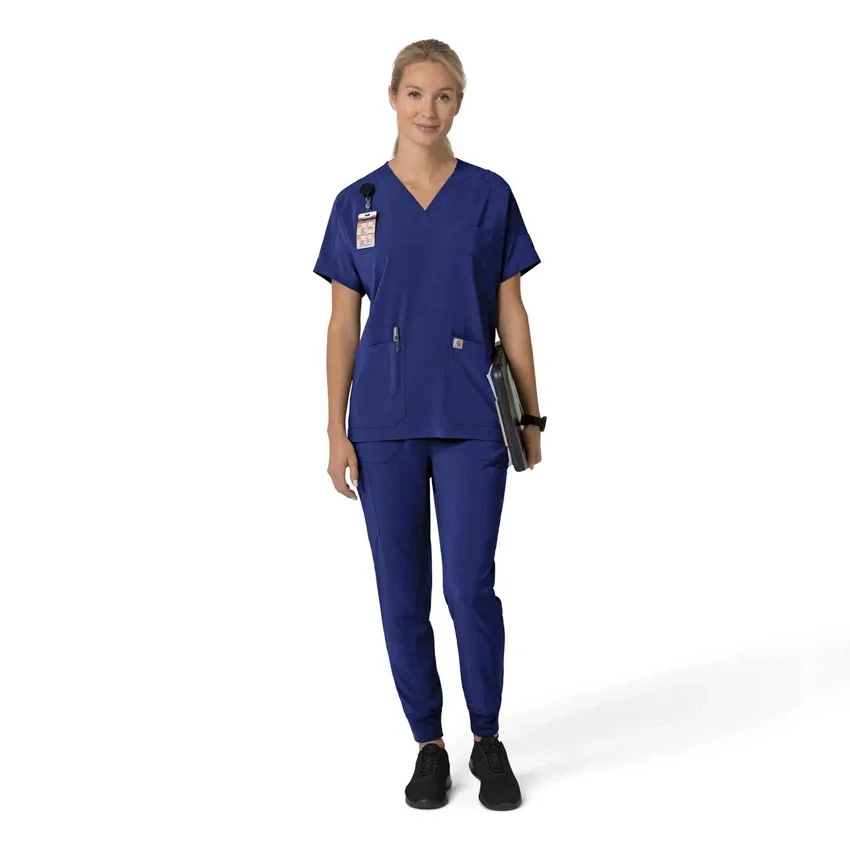 Force Cross-Flex Oversized-Obershirt mit V-Ausschnitt für Damen