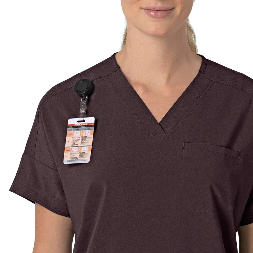 Force Cross-Flex Oversized-Obershirt mit V-Ausschnitt für Damen