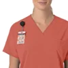 Force Cross-Flex Oversized-Obershirt mit V-Ausschnitt für Damen