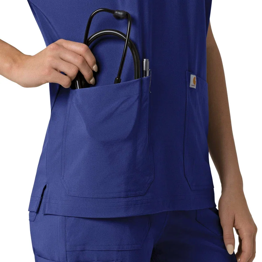 Force Cross-Flex Oversized-Obershirt mit V-Ausschnitt für Damen