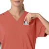 Force Cross-Flex Oversized-Obershirt mit V-Ausschnitt für Damen