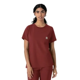 Force Cross-Flex Scrub-Oberteil für Damen mit Rundhalsausschnitt