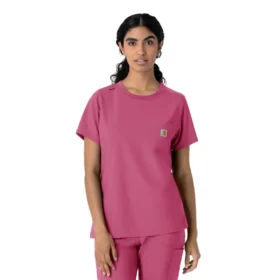 Force Cross-Flex Scrub-Oberteil für Damen mit Rundhalsausschnitt