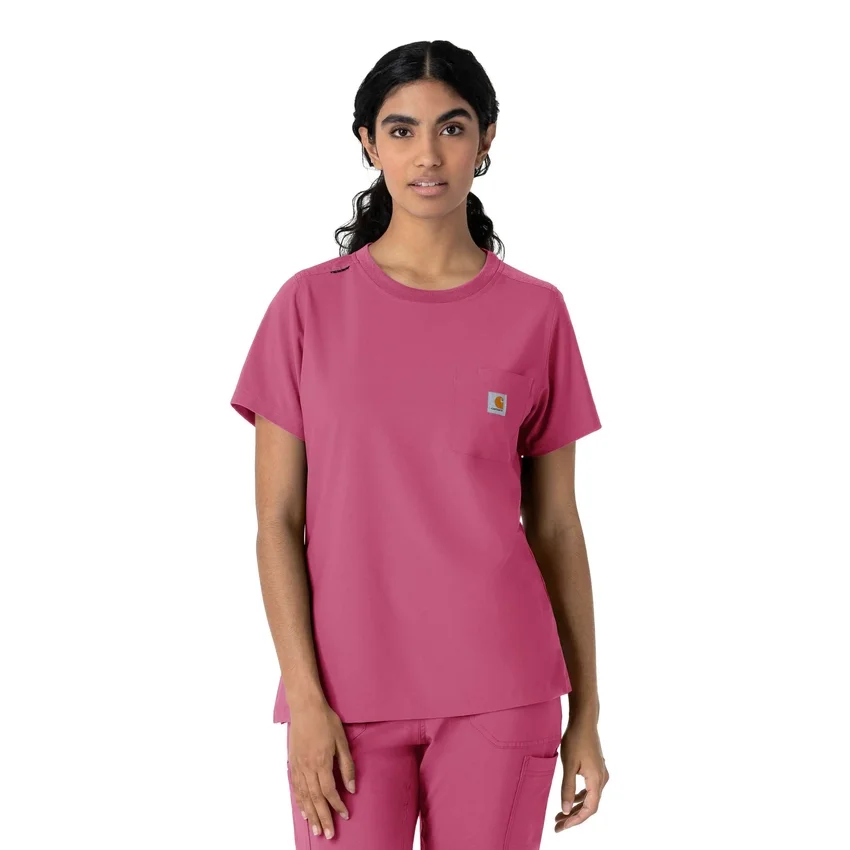 Force Cross-Flex Scrub-Oberteil für Damen mit Rundhalsausschnitt