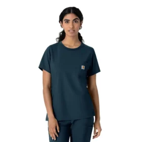 Force Cross-Flex Scrub-Oberteil für Damen mit Rundhalsausschnitt