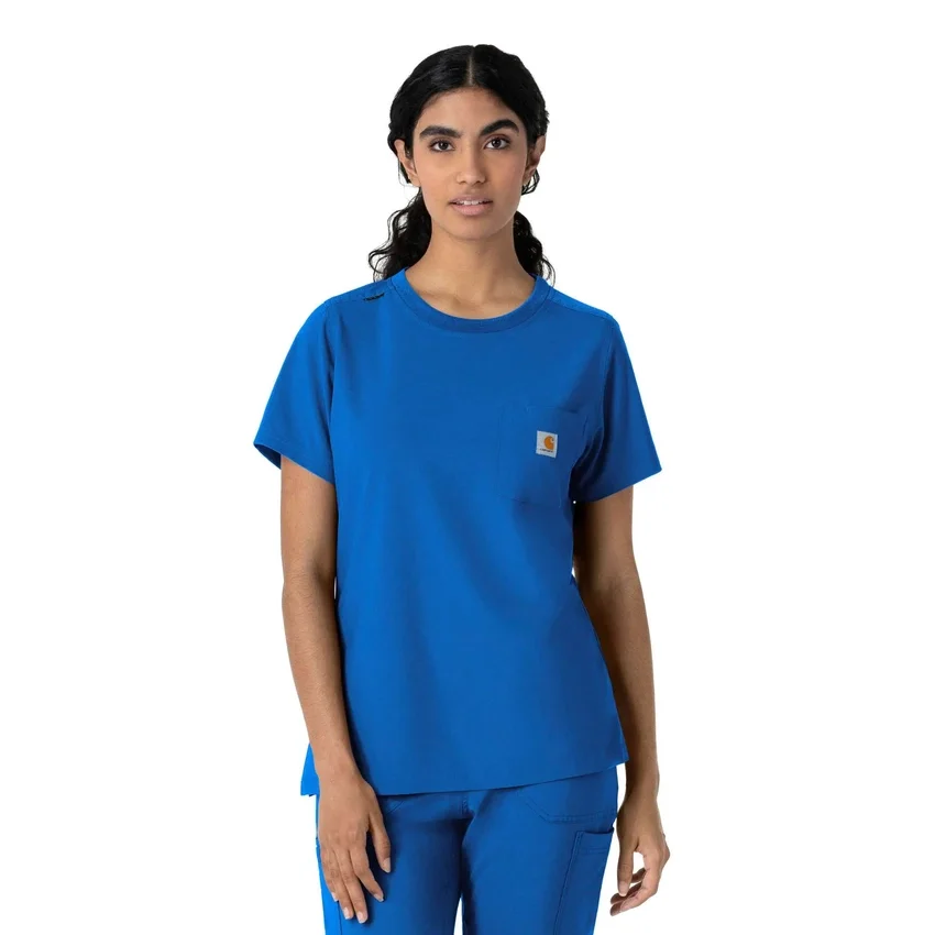 Force Cross-Flex Scrub-Oberteil für Damen mit Rundhalsausschnitt