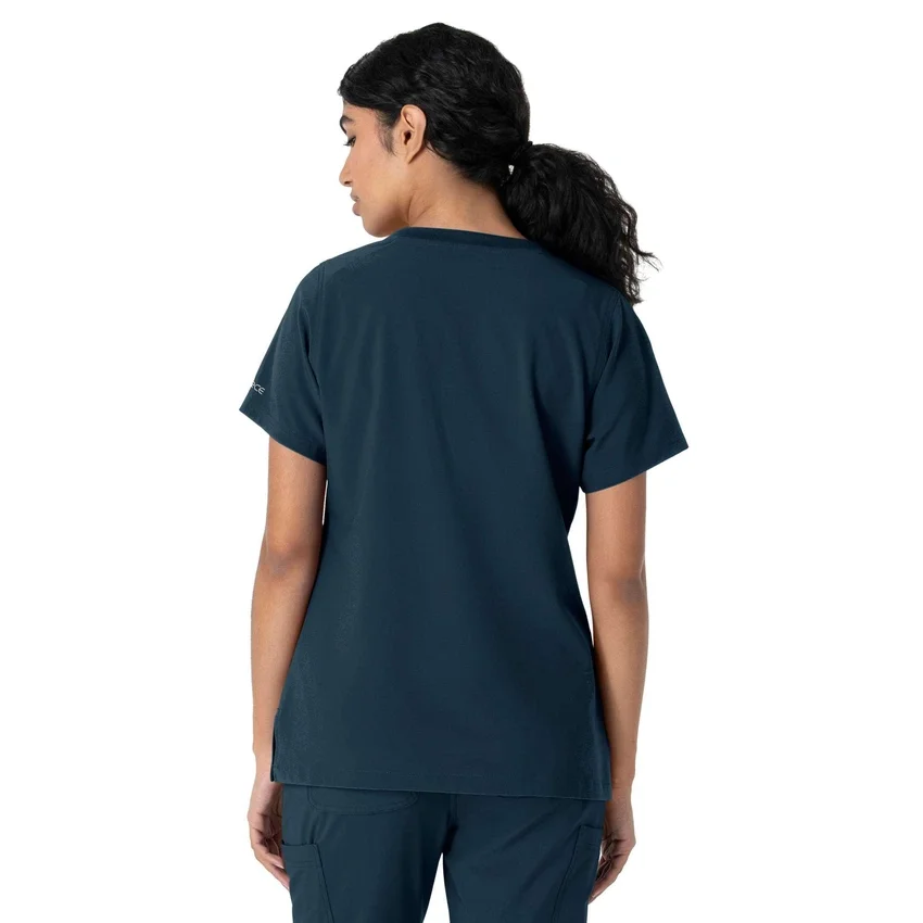 Force Cross-Flex Scrub-Oberteil für Damen mit Rundhalsausschnitt