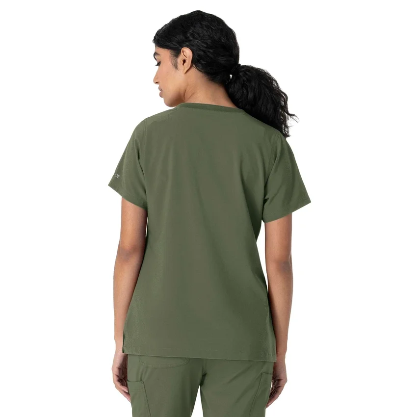 Force Cross-Flex Scrub-Oberteil für Damen mit Rundhalsausschnitt