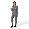 Force Cross-Flex Scrub-Oberteil für Damen mit Rundhalsausschnitt