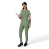 Force Cross-Flex Scrub-Oberteil für Damen mit Rundhalsausschnitt
