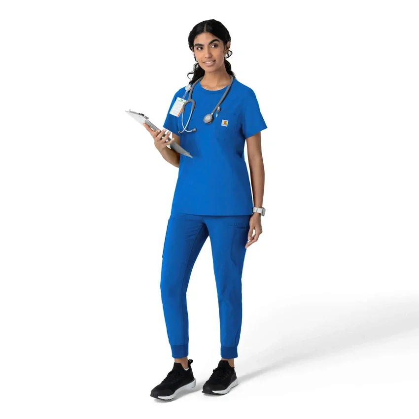 Force Cross-Flex Scrub-Oberteil für Damen mit Rundhalsausschnitt