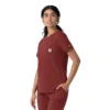 Force Cross-Flex Scrub-Oberteil für Damen mit Rundhalsausschnitt
