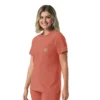 Force Cross-Flex Scrub-Oberteil für Damen mit Rundhalsausschnitt