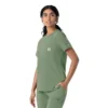 Force Cross-Flex Scrub-Oberteil für Damen mit Rundhalsausschnitt