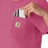 Force Cross-Flex Scrub-Oberteil für Damen mit Rundhalsausschnitt
